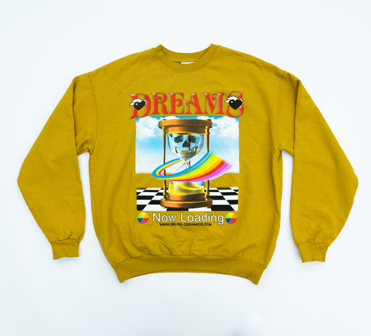 Online Ceramics Dreams Now Loading Crew Neck