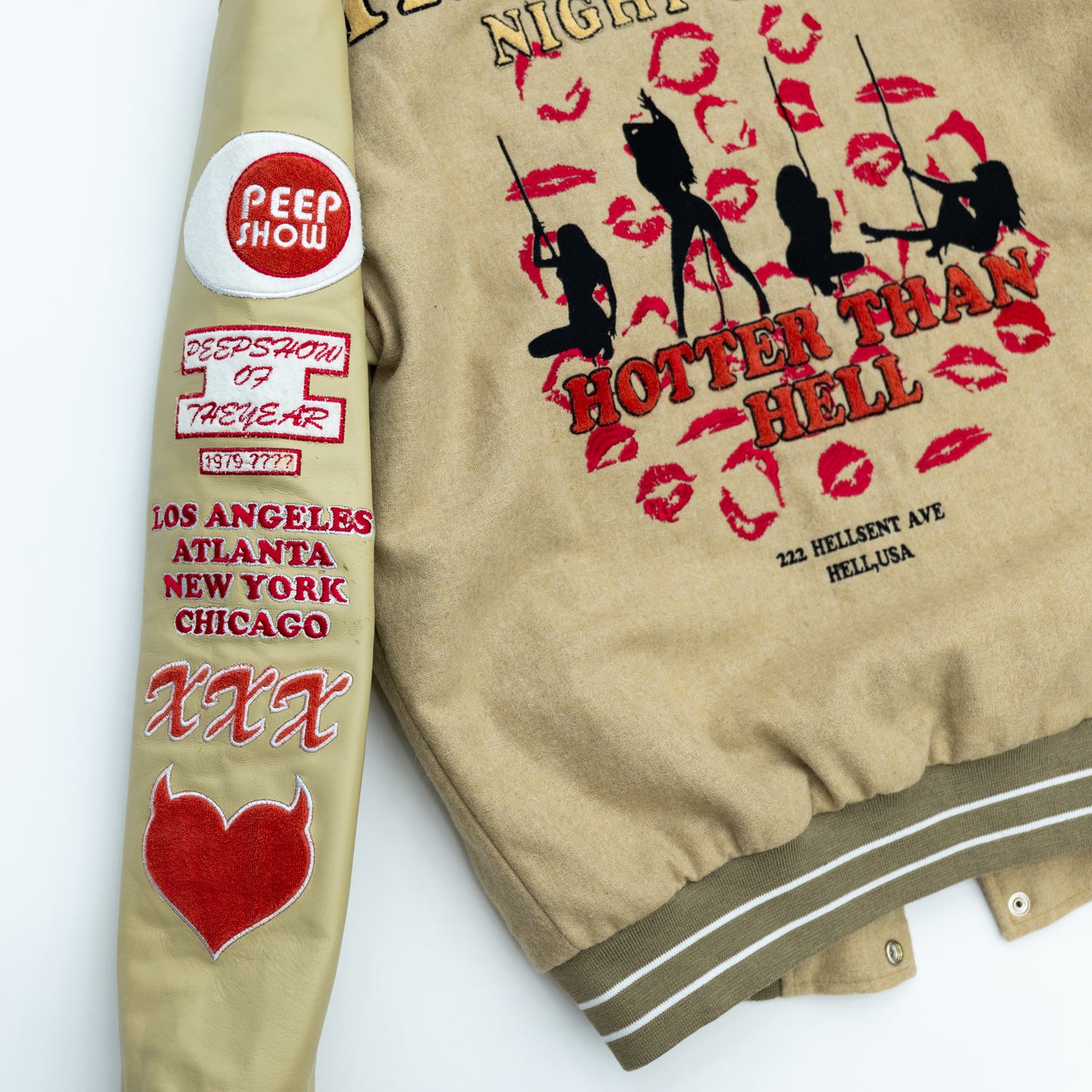 Limited Edition Hell USA Varsity Jacket